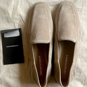 brand new Armani loafers - size 9
